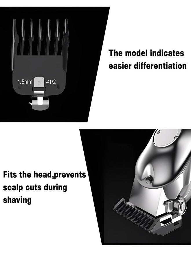Pdtwq Compatible with Wahl Premium Guards,2Pack 1/16'' 1.5mm Compatible with Wahl 1/2 Clipper Guard,Includes Size 1/2. - Image 4